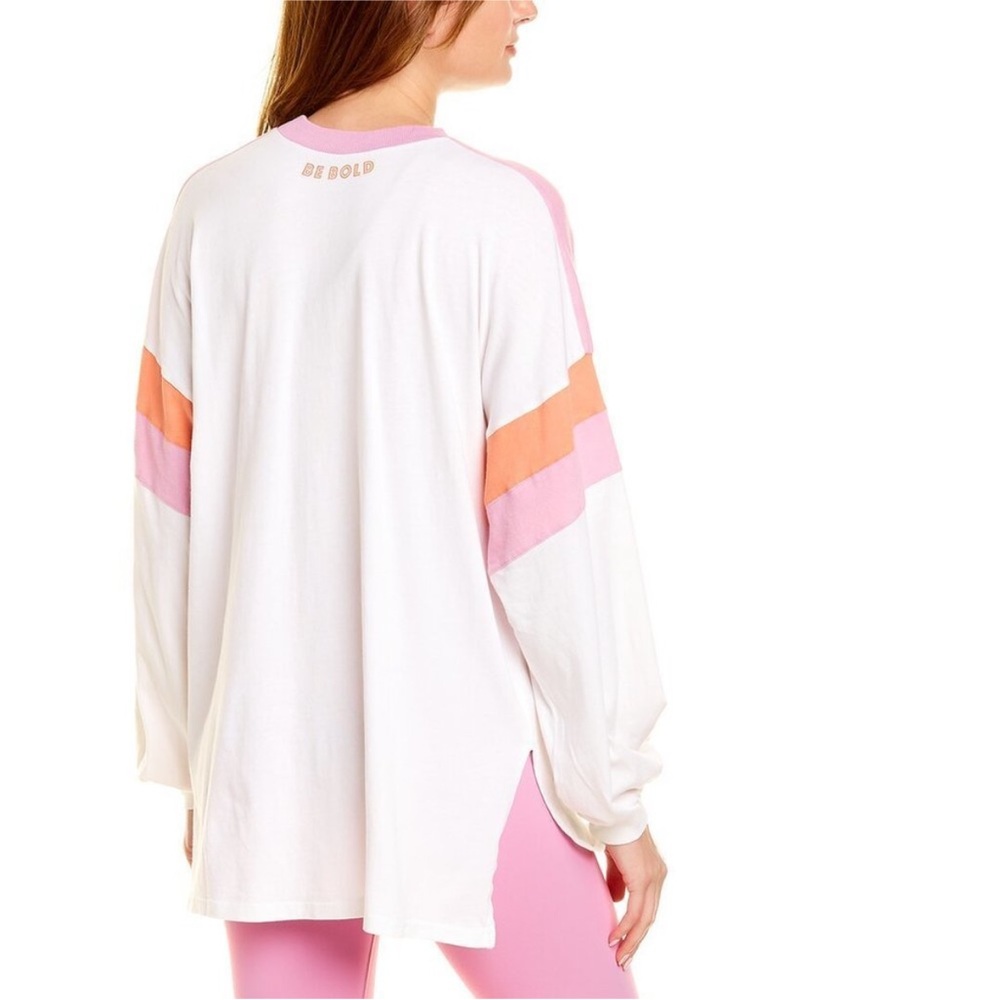 L space oversized long sleeve shirt